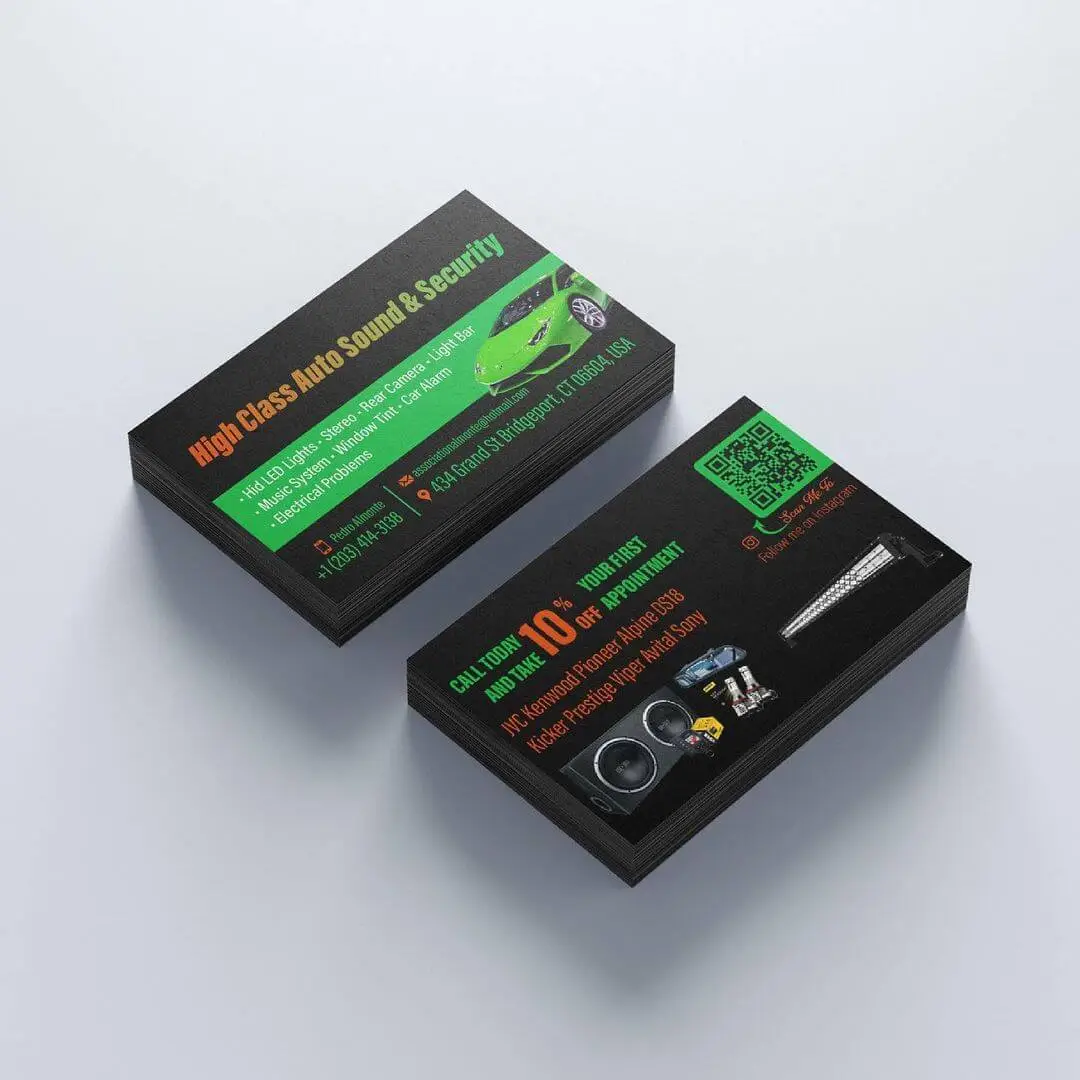 Graphic Design Service 2 Hcass Busines Card