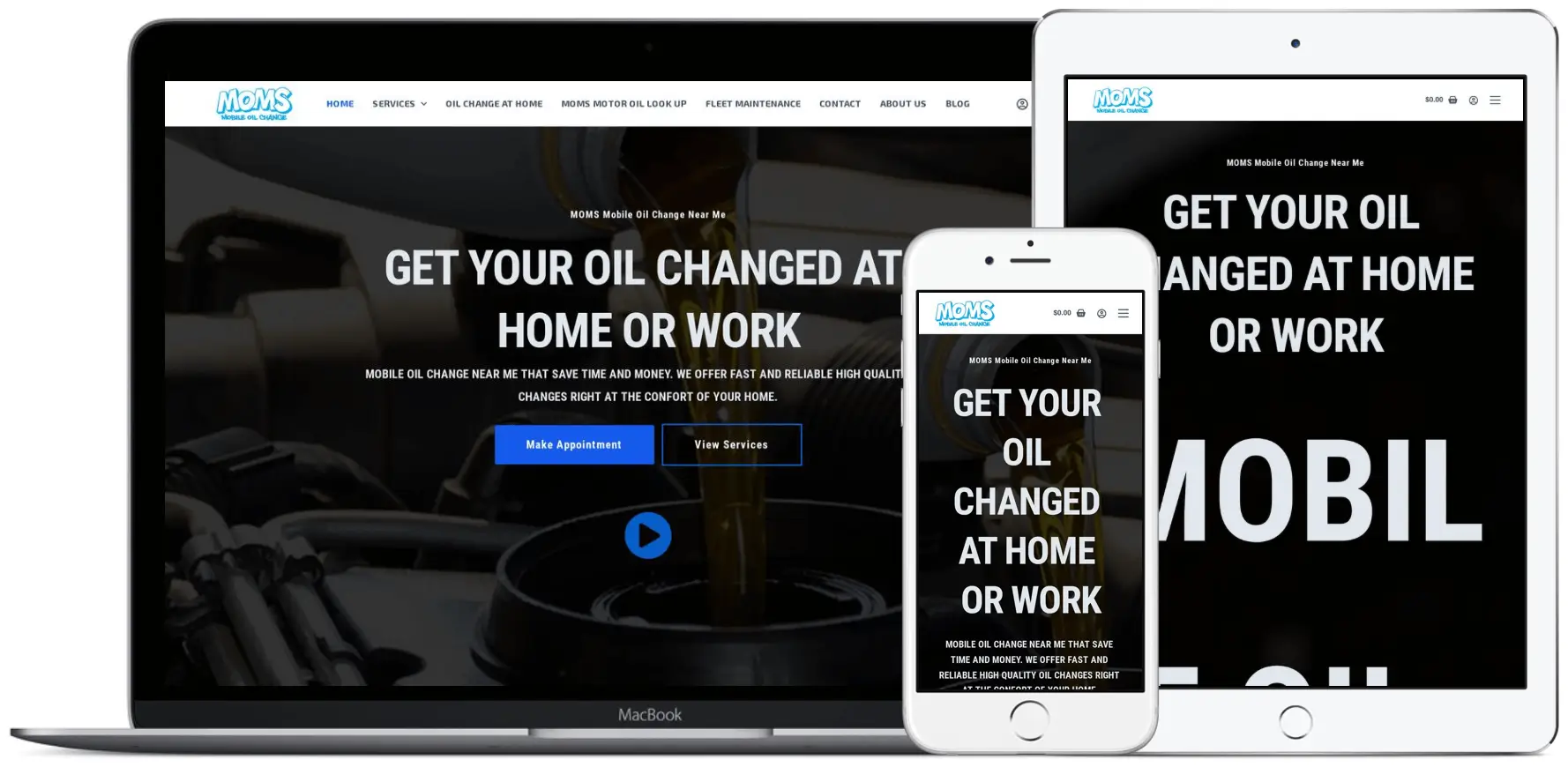 Yeti Studios Home 4 Moms Mobile Oil Change