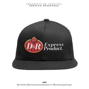 DR Express Product Embroidery Cap_ Ready for printing