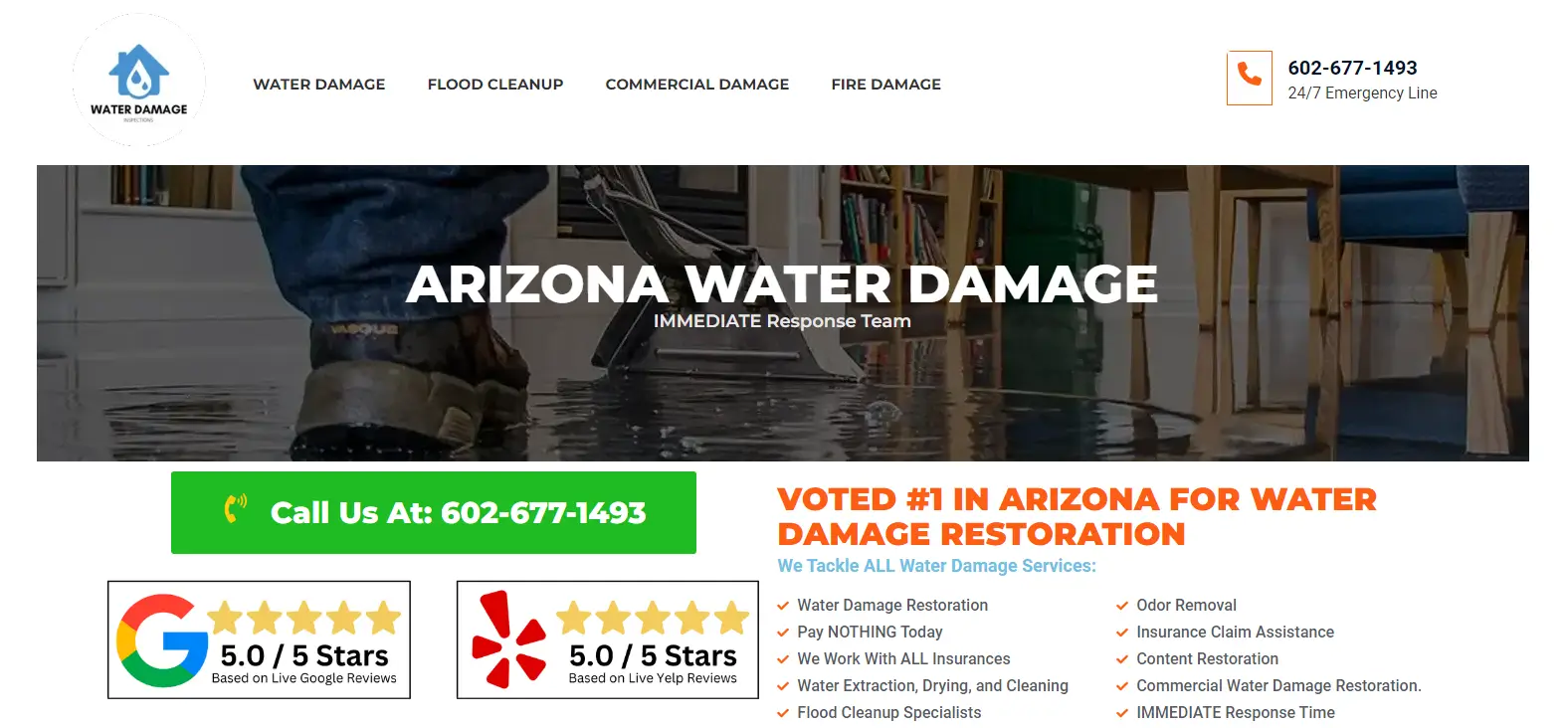 Water Damage Inspections in AZ