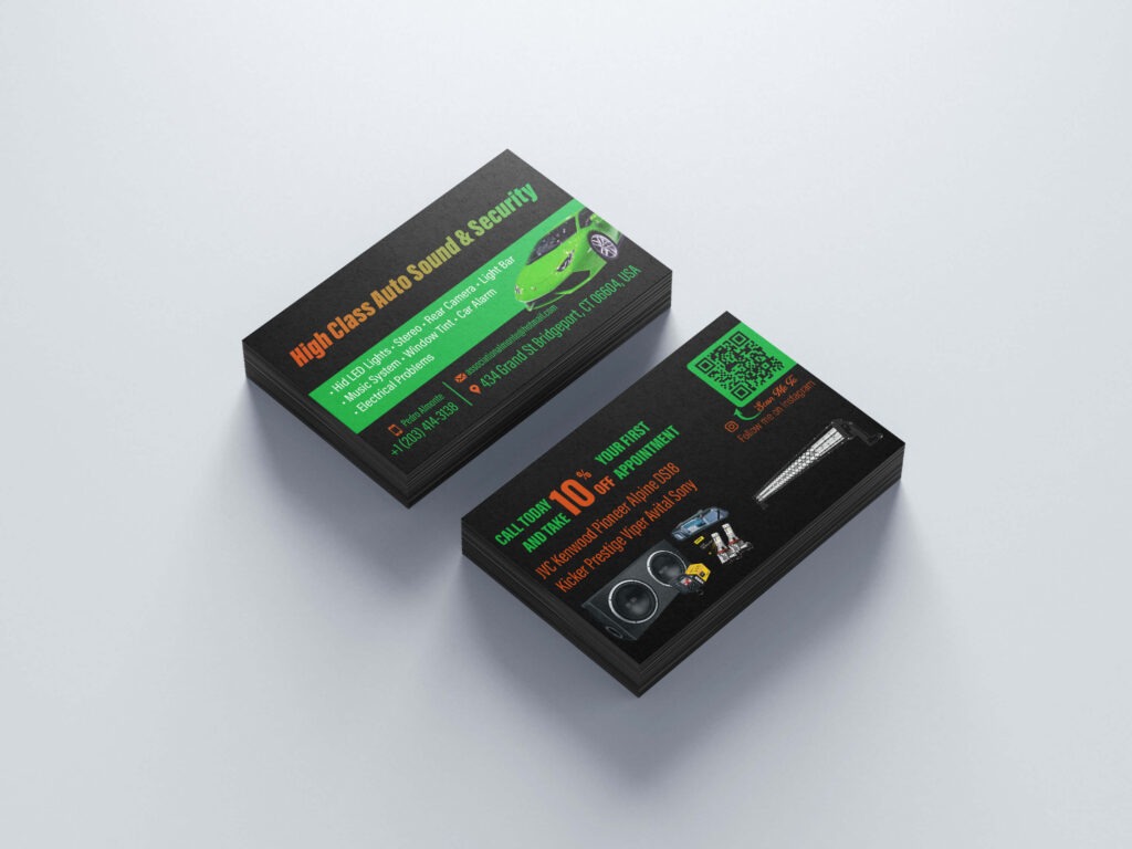 hcas business card design